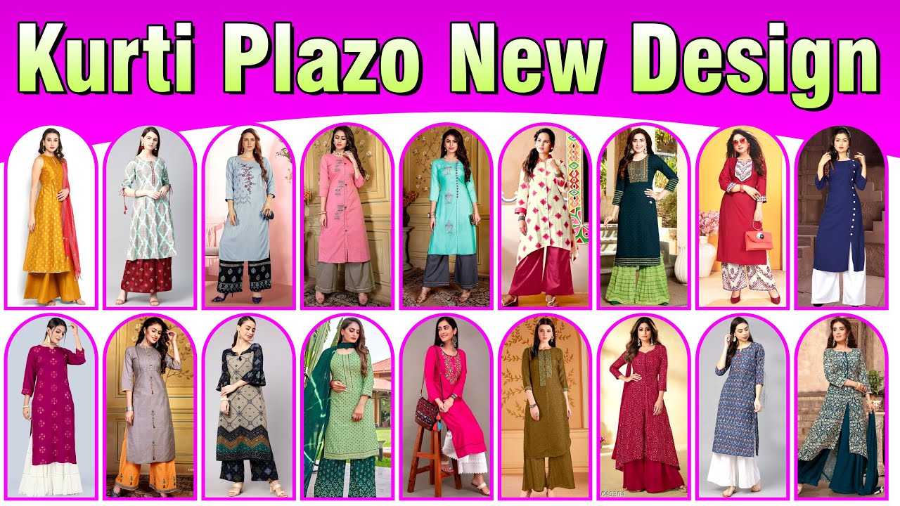 Long Kurti With Plazo Canada | Punjaban Designer Boutique